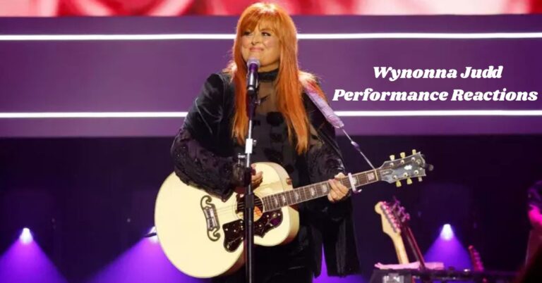 Wynonna Judd Performance Reactions